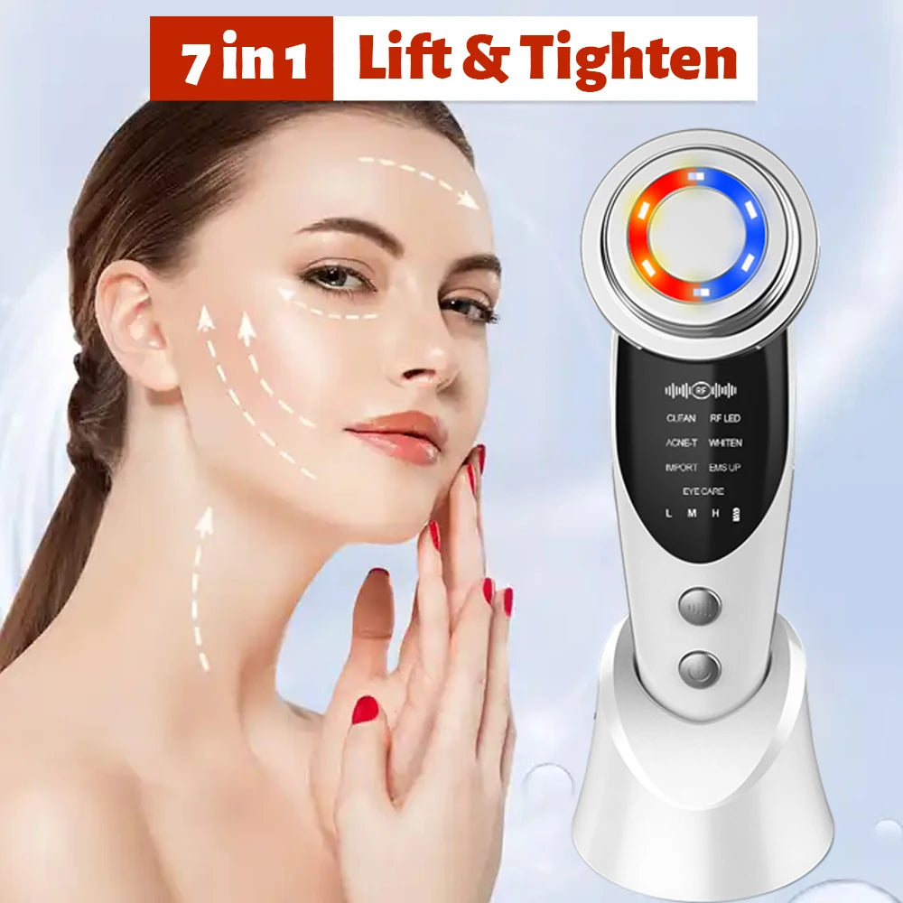 Microcurrent Facial Massager Light Therapy